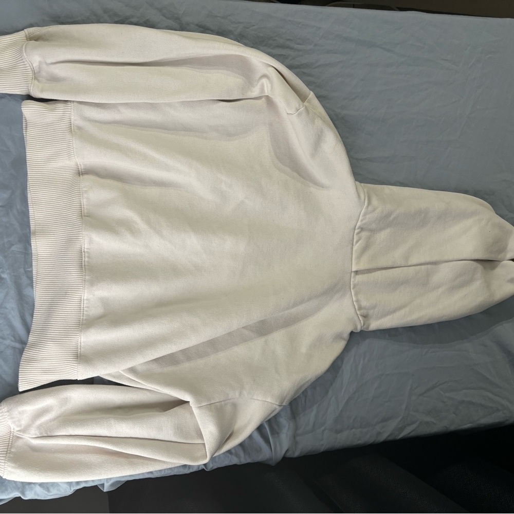 White hoodie flash sale $15